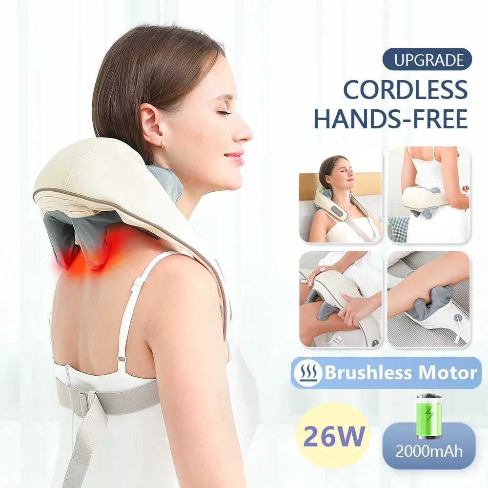 Wireless Neck and Back Massager 