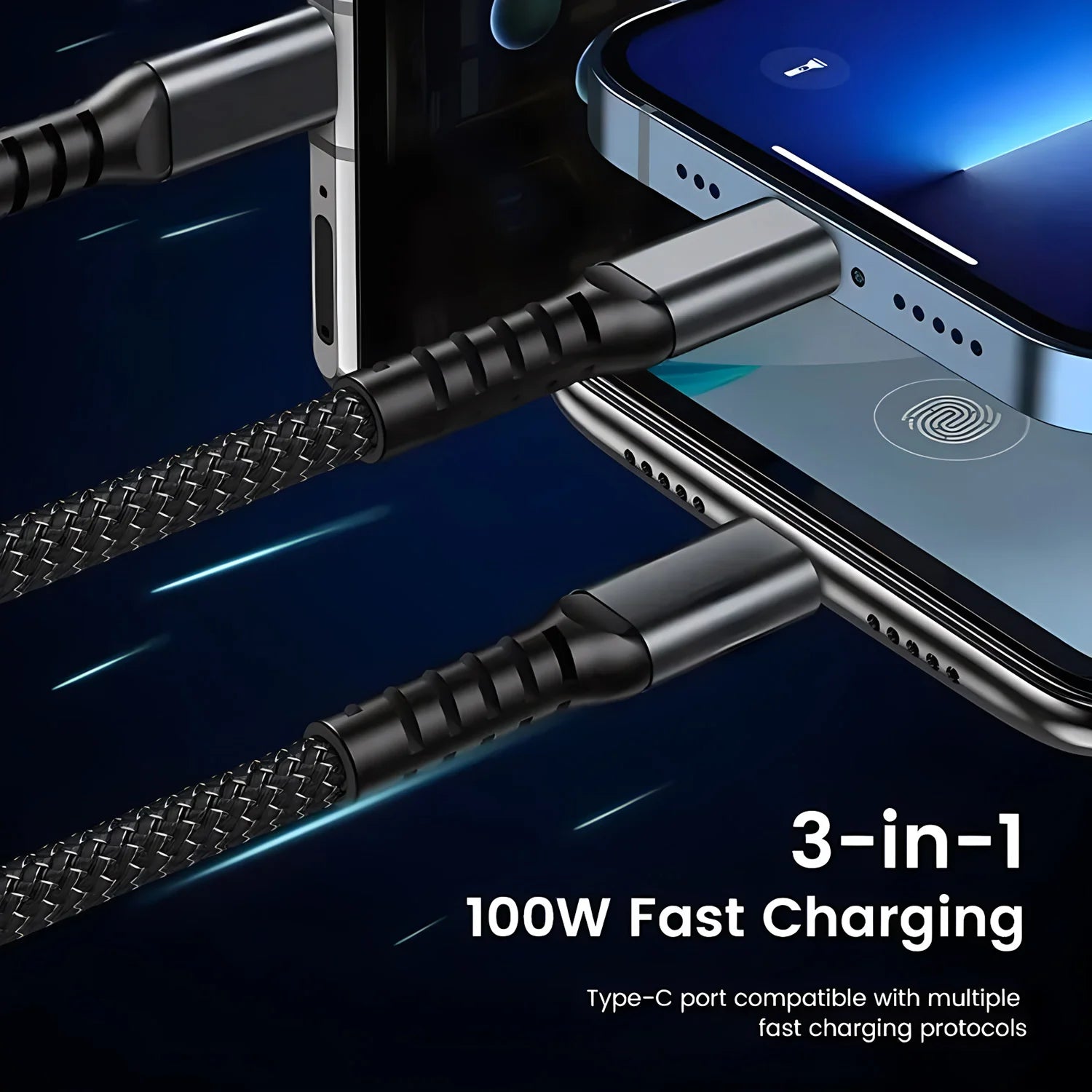 3-in-1 Fast Charging Cable