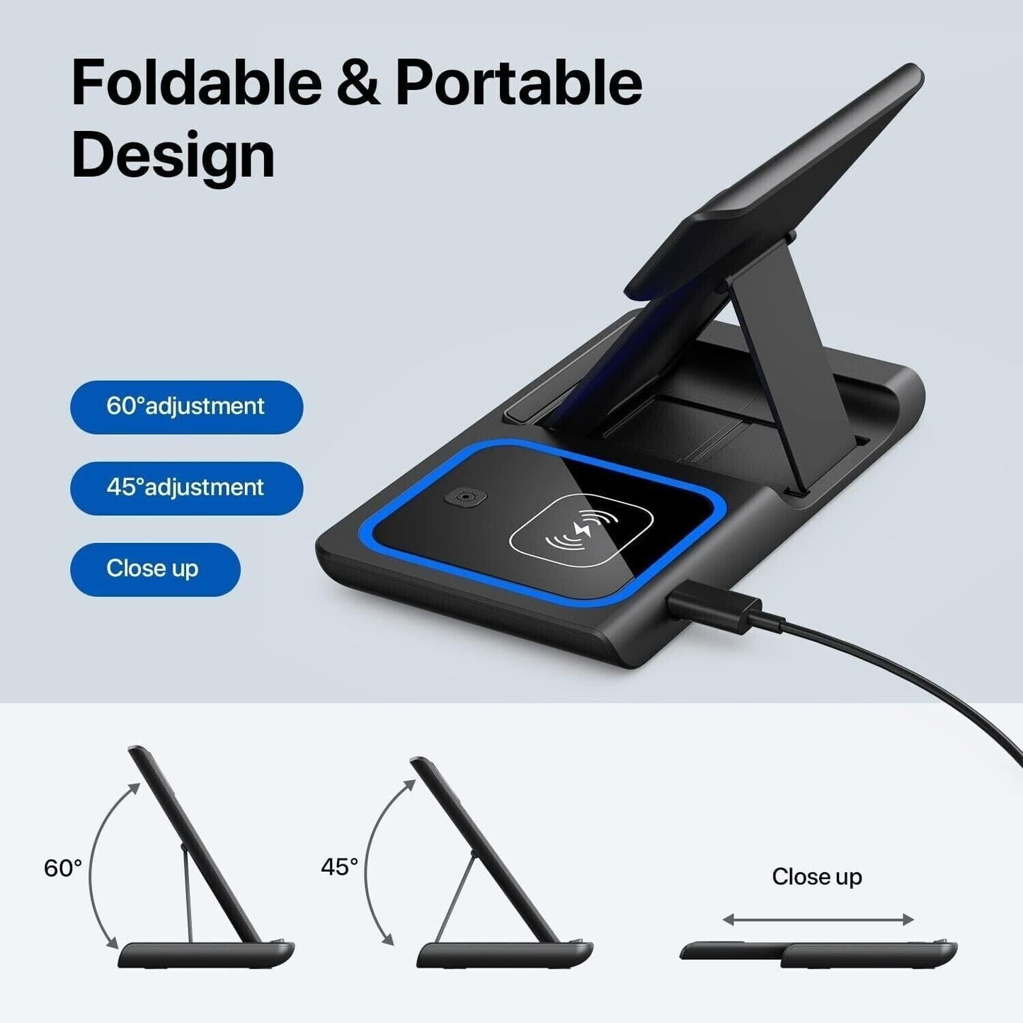 3 in1 Wireless Charging Station 